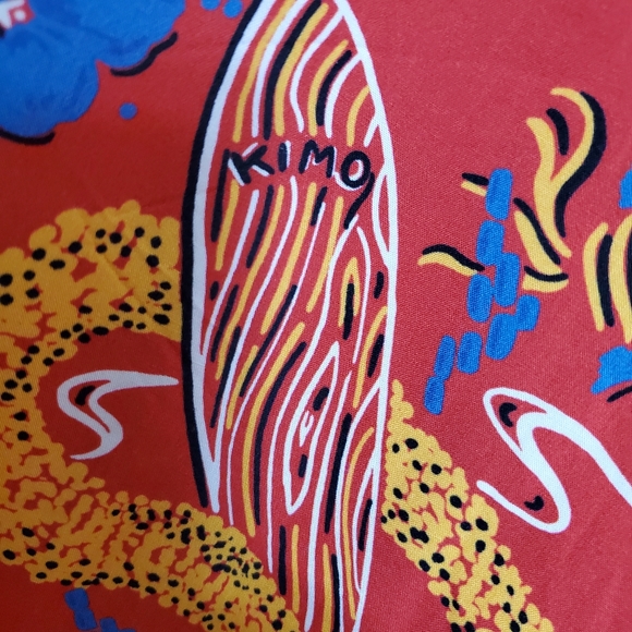 Western Aloha Keoni Surfboard Hawaiian Dress - Picture 5 of 9